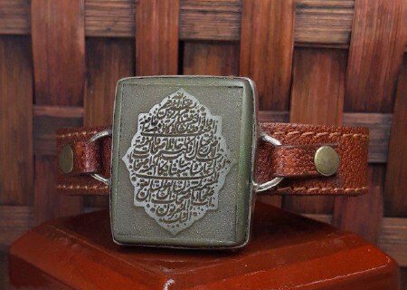 دستبند مردانه یشم کد 356