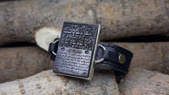 دستبند مردانه حدید کد 466