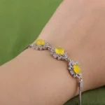 دستبند شرف الشمس زنانه کد 489