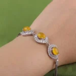 دستبند شرف الشمس زنانه کد 515