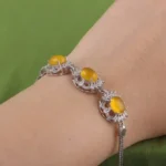 دستبند شرف الشمس زنانه کد 519