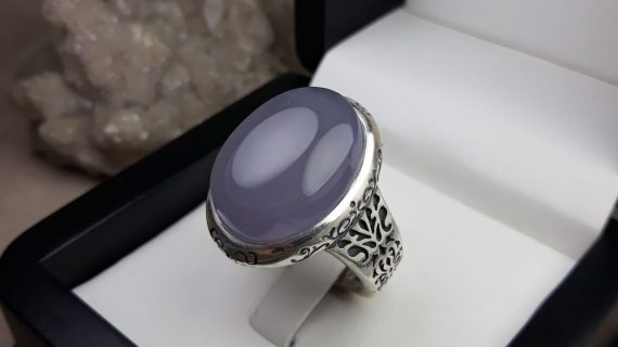 انگشتر مردانه عقیق یمنی کد 2099