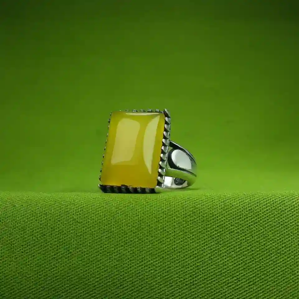 ring129.1 انگشتر شرف الشمس مردانه 02 کد 129