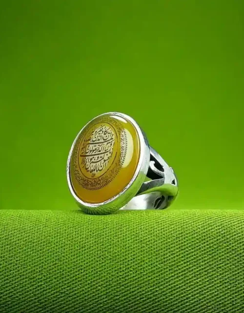 انگشتر شرف الشمس مردانه 02 کد 145