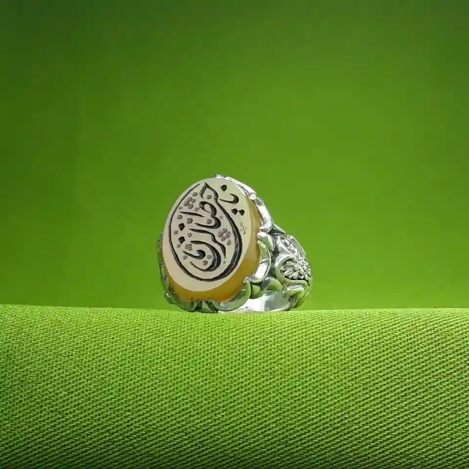 ring150.1 انگشتر شرف الشمس مردانه 02 کد 150