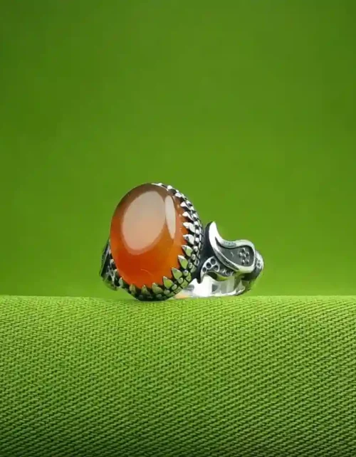 انگشتر شرف الشمس مردانه 02 کد 162