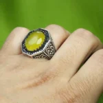 انگشتر شرف الشمس مردانه 02 کد 210
