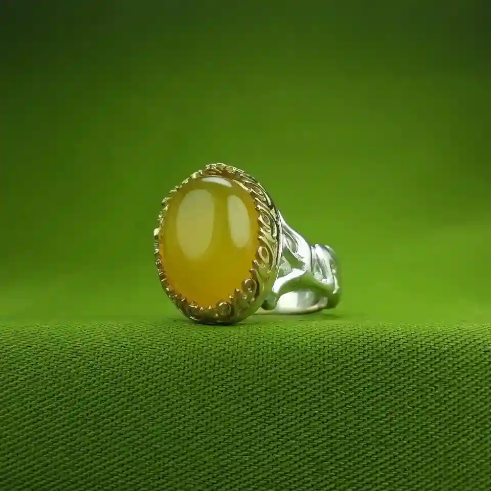 ring54.1 انگشتر شرف الشمس مردانه 02 کد 54