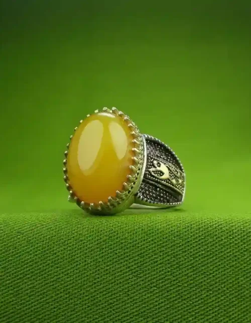 انگشتر شرف الشمس مردانه 02 کد 61