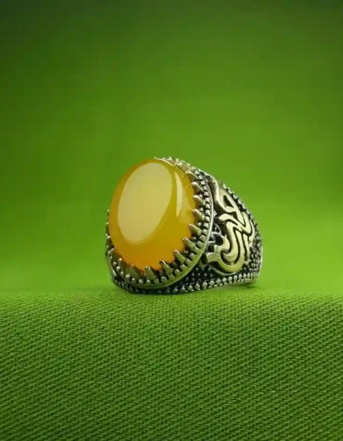 انگشتر شرف الشمس مردانه 02 کد 69