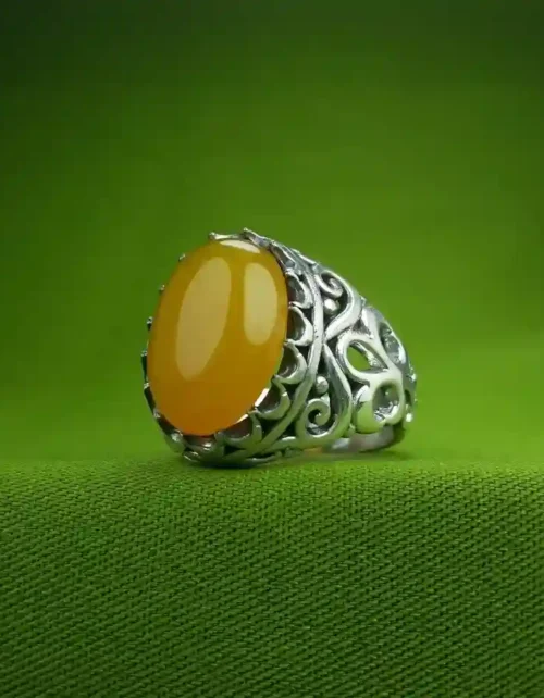انگشتر شرف الشمس مردانه 02 کد 77