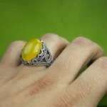 انگشتر شرف الشمس مردانه 02 کد 91