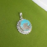 مدال فیروزه اصل نیشابور + با حرز کبیر امام جواد کد59
