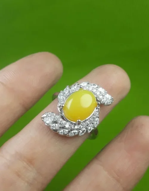 انگشتر زنانه شرف الشمس نقره - اسرارالشفاء