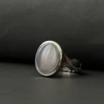 انگشتر نقره کد 3642 از نمای دیگر
