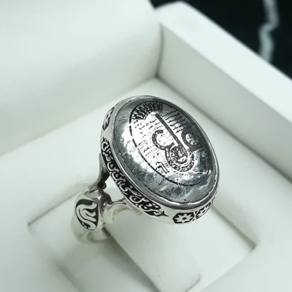 انگشتر مردانه در نجف خطی ناد علی کد 3672 در نجف کد 3672