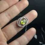 انگشتر زبرجد کد 3721 - تصویر 4