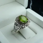 انگشتر زبرجد درجه یک کد 3723