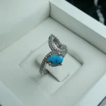 انگشتر فیروزه نیشابوری کد 3735