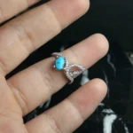انگشتر فیروزه نیشابوری کد 3735 - تصویر 4