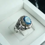 انگشتر توپاز کد 3737 - تصویر 3