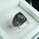 انگشتر اسپرت طرح شیر کد 3738
