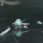 انگشتر فیروزه نیشابوری کد 3743 - تصویر 2