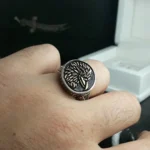 انگشتر اسپرت طرح عقاب کد 3747 - تصویر 3