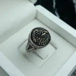 انگشتر اسپرت طرح عقاب کد 3747 - تصویر 4